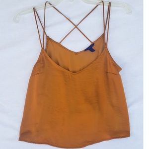 Aeropostale Mustard Crop Top